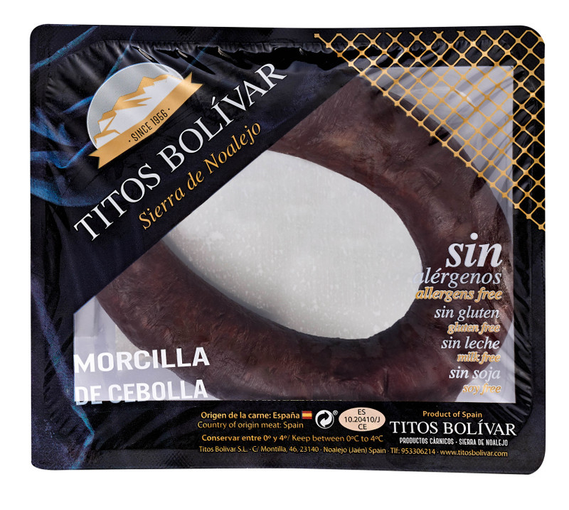 MORCILLA DE CEBOLLA  330 GRS.