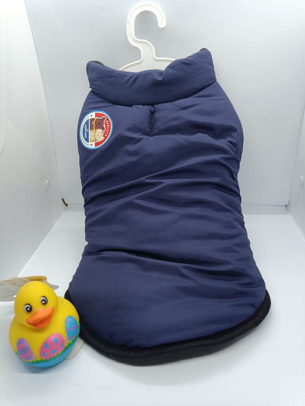 Abrigo azul marino, 35cm.