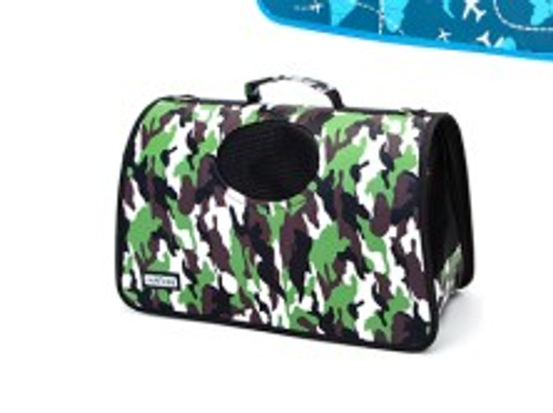 Transportín Bolso estampado, camuflaje, M 42 x 21 x 30cm